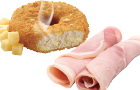  DONUT POULET & JAMBON BLANC 